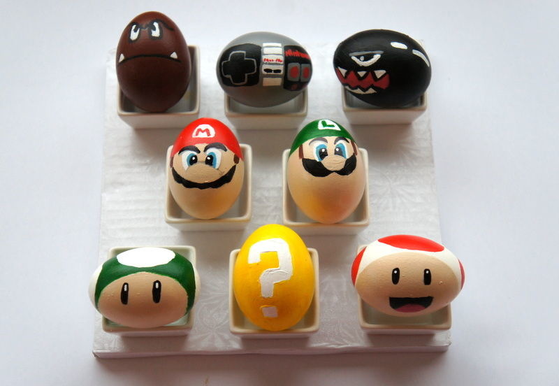 Quand petit œuf devient Super Mario !
