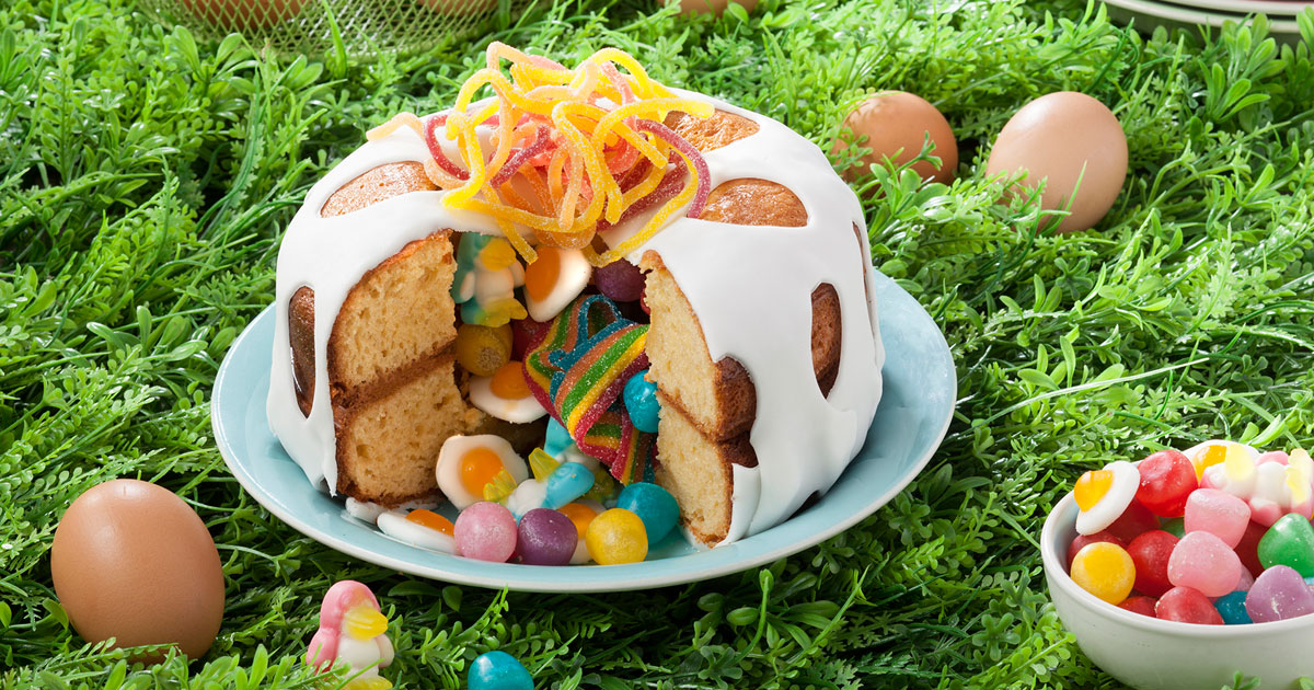 Nouveau Dessert De Paques Le Gateau Surprise Des Familles Cnpo