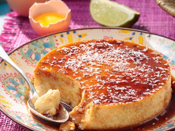 Le flan à la mexicaine