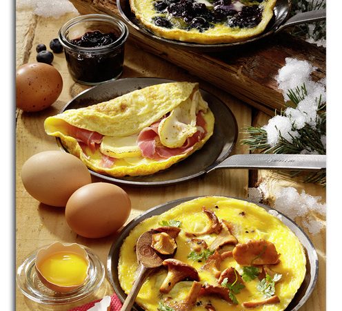 Omelettes : avec les oeufs, tout un hiver à la montagne !