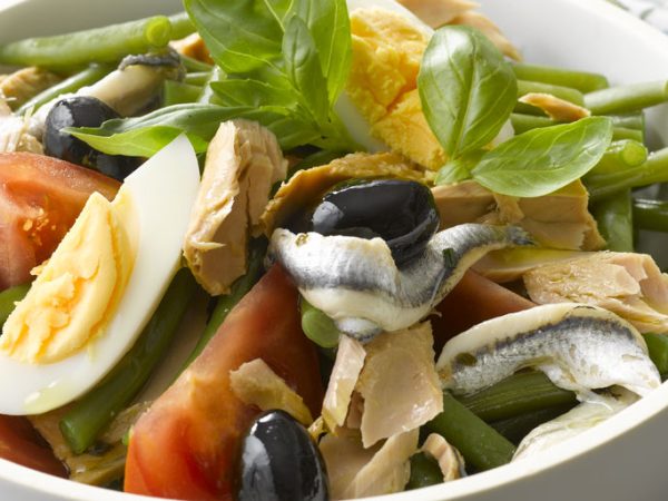 La salade Niçoise