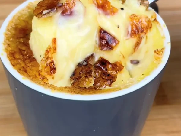 Mug Cake Crème Brûlée