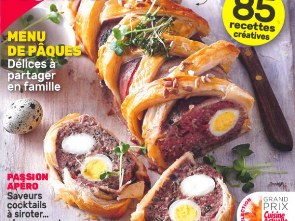 Vedettes, les œufs font la couverture de Cuisine Actuelle !