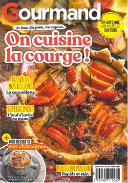 Vu dans la revue Gourmand : de supers recettes à réaliser avec des œufs