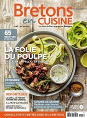 Vu dans la superbe revue Breton en Cuisine : Printemps rime avec gourmandise