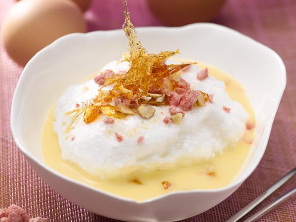 Ile Flottante aux Pralines de Die