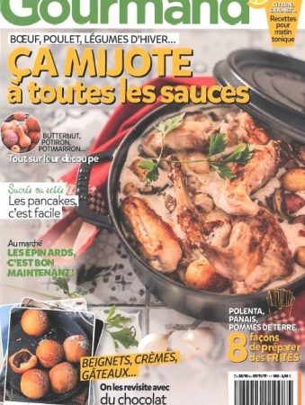 Vu dans le magazine Gourmand