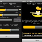 Mon Oeuf Parfait : application pour cuire parfaitement un oeuf