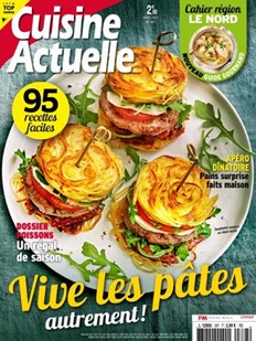 Vu dans Cuisine Actuelle : simple et gourmand, l’œuf s’invite dans nos assiettes