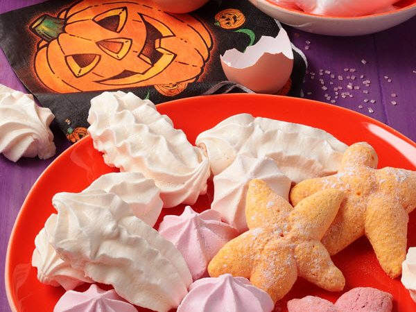 Meringues d’Halloween