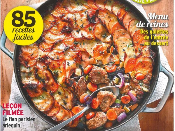 Vu dans Cuisine Actuelle : des recettes de saison avec des Œufs de France