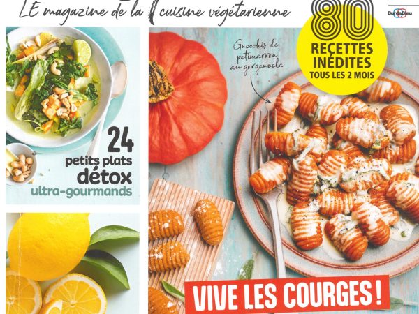 Vu dans Saveurs Green : LE magazine de la cuisine végétarienne