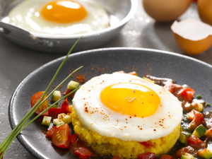 Ce week-end c'est la fête des mères ! Une idée de délicieux œufs au plat !
