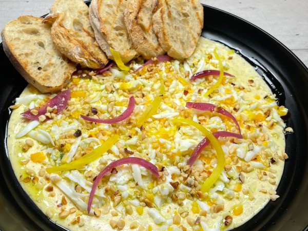 Board de crème d’œufs
