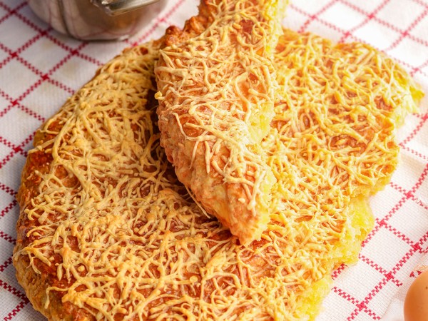 Galette aux œufs et au fromage
