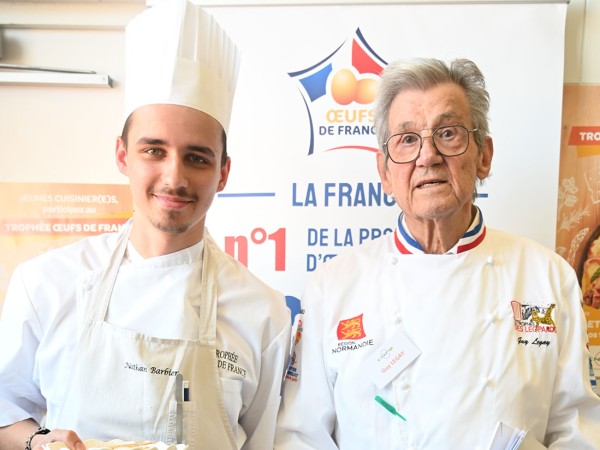Nathan Barbier remporte le 2e prix du Trophées Œufs de France 2025 avec son Omelette Lorraine dans le Grand Est