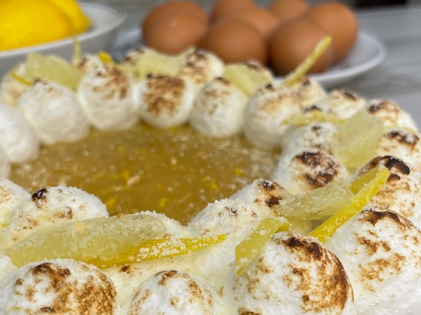 Tarte au citron meringuée