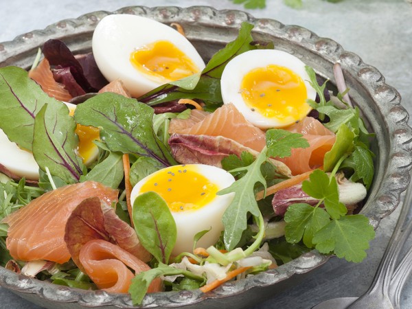 Œuf et salades : un super duo printanier à découvrir dans le magazine Gourmand !
