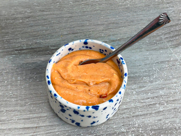 Sauce aux œufs épicée