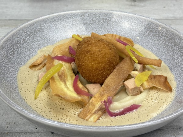 Œuf mollet au Foie Gras